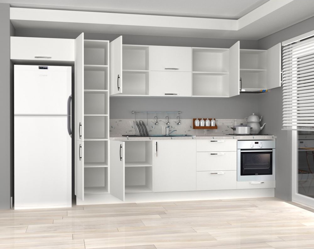 Kiraz Modern Mutfak Dolabı